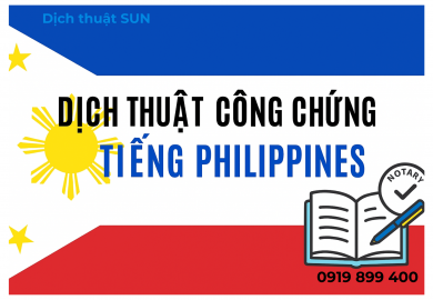 DỊCH THUẬT CÔNG CHỨNG TIẾNG PHILIPPINES TẠI QUẬN 10