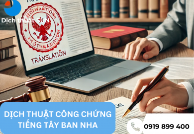 DỊCH THUẬT CÔNG CHỨNG TIẾNG TÂY BAN NHA TẠI QUẬN 5