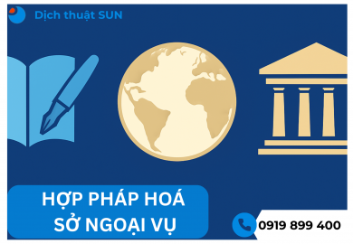 HỢP PHÁP HOÁ SỞ NGOẠI VỤ ĐÀI BẮC TẠI QUẬN 11